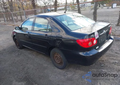 2007 Toyota Corolla Le из США, поврежденный, VIN 2T1BR30E27C800231
